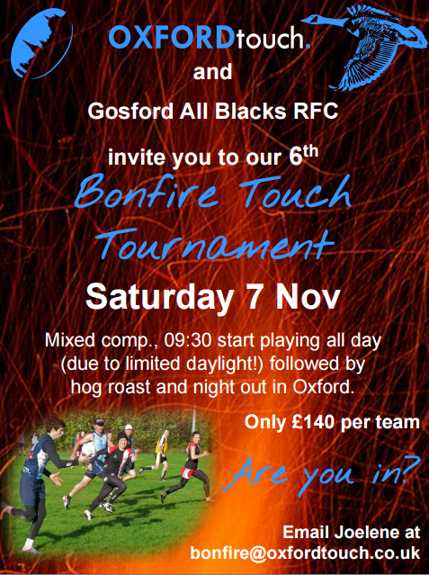 Oxford Bonfire Tournament