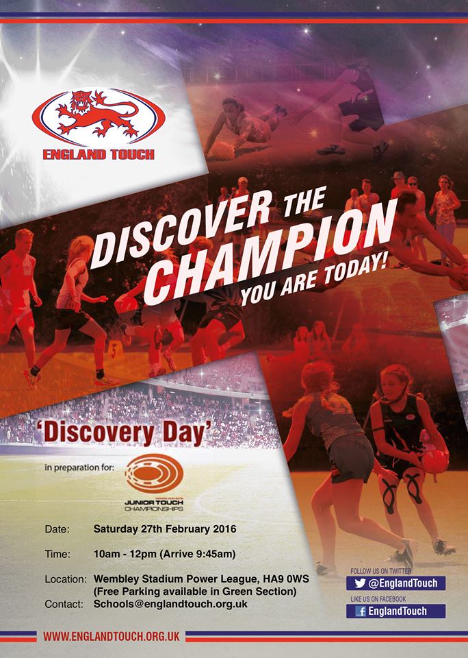 FREE Junior Discovery Day @ Wembley Stadium